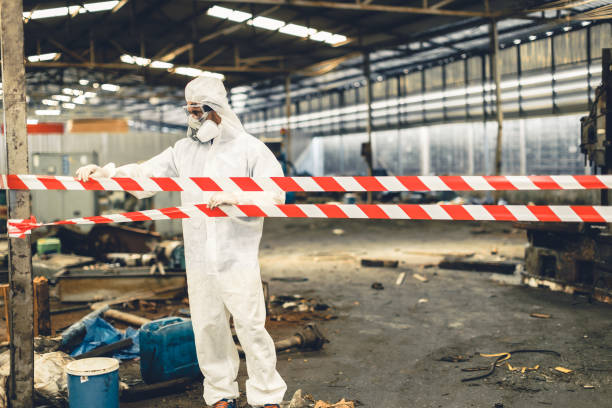 Professional Unattended Death Cleanup technician working in Heiskell, TN